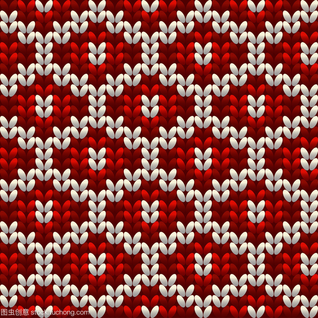 編織時光 毛針織物的矢量藝術(shù)之美